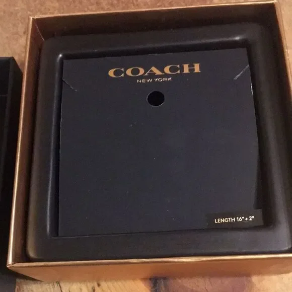 Coach Empty necklace box - Picture 3 of 7